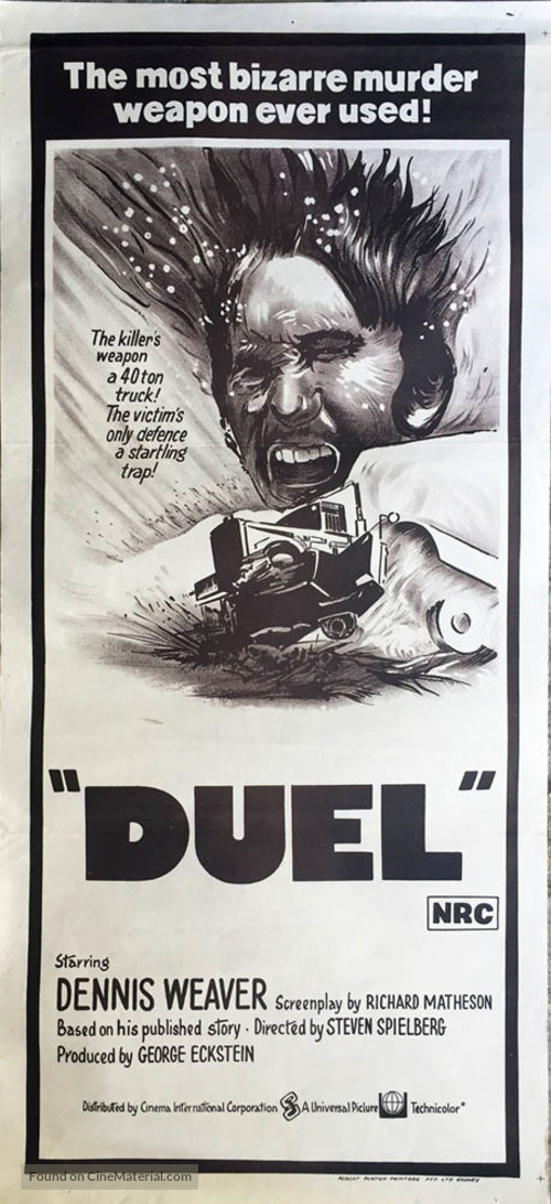 Duel - Australian Movie Poster