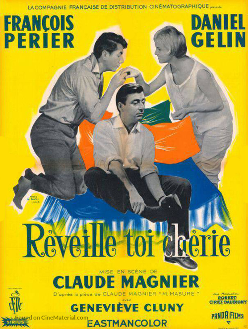 Reveille-toi ch&eacute;rie - French Movie Poster