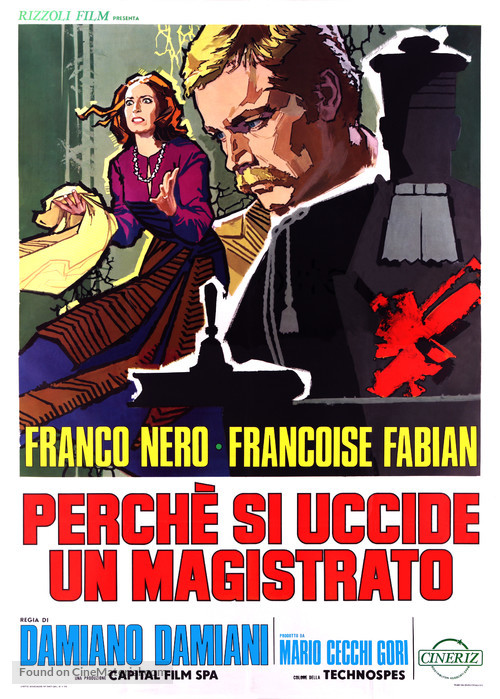 Perch&eacute; si uccide un magistrato? - Italian Movie Poster