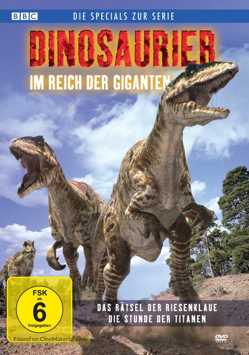 Chased by Dinosaurs - German Movie Cover