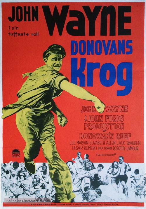 Donovan&#039;s Reef - Swedish Movie Poster