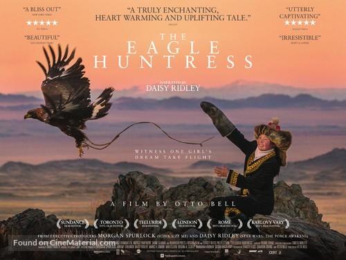 The Eagle Huntress - British Movie Poster