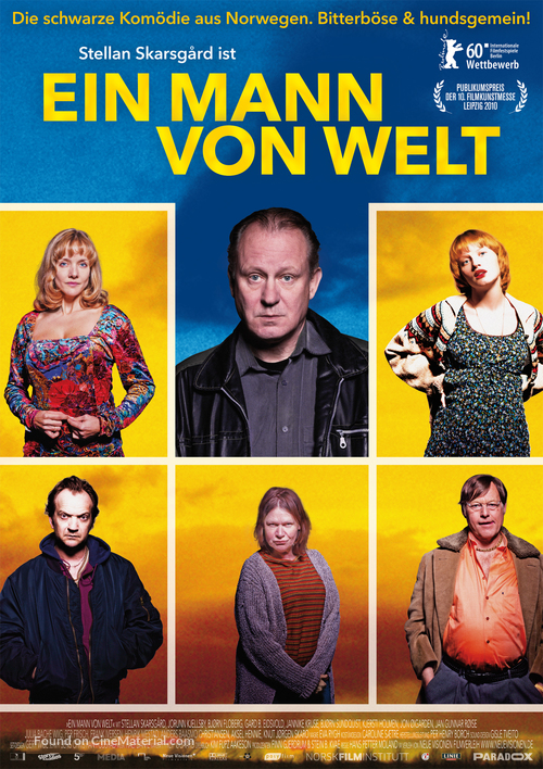 En ganske snill mann - German Movie Poster