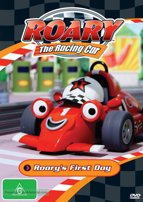 &quot;Roary the Racing Car&quot; - Australian DVD movie cover