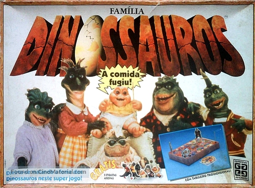 &quot;Dinosaurs&quot; - Brazilian Movie Cover