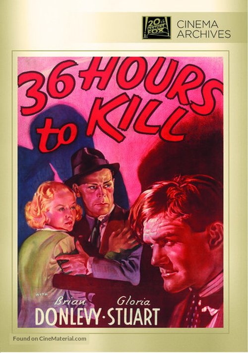 36 Hours to Kill - DVD movie cover