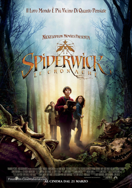 The Spiderwick Chronicles - Italian Theatrical movie poster