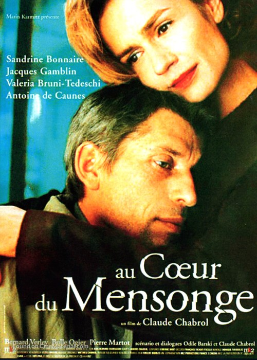Au coeur du mensonge - French Movie Poster
