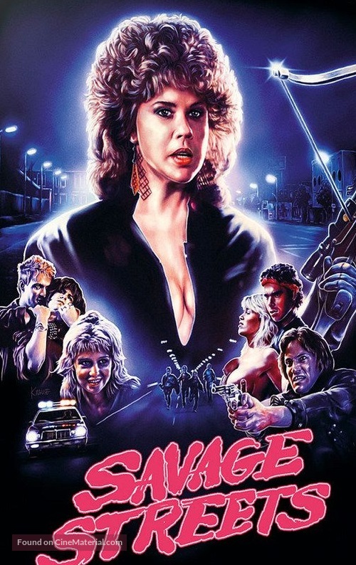 Savage Streets - Austrian Movie Cover