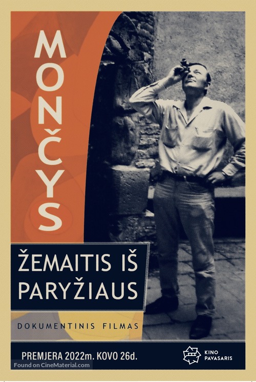 Moncys. Zemaitis is Paryziaus - Lithuanian Movie Poster