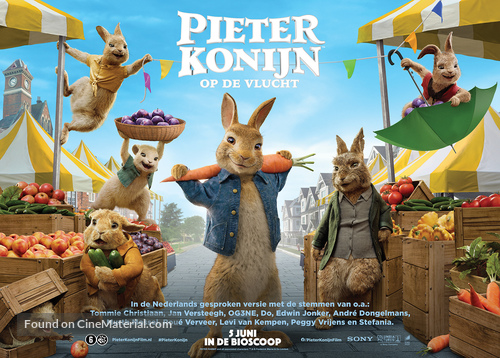 Peter Rabbit 2: The Runaway - Dutch Movie Poster