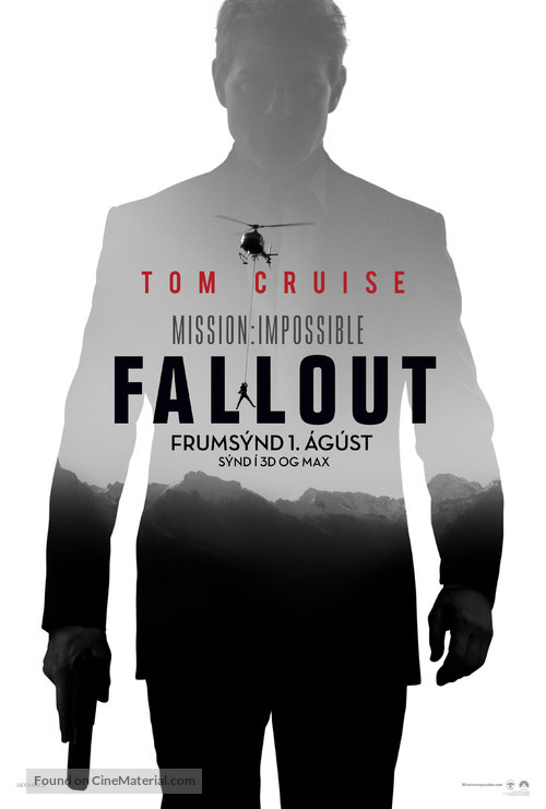 Mission: Impossible - Fallout - Icelandic Movie Poster