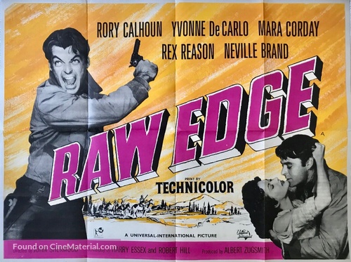 Raw Edge - British Movie Poster