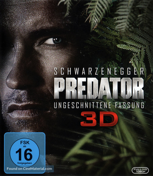 Predator - German Blu-Ray movie cover