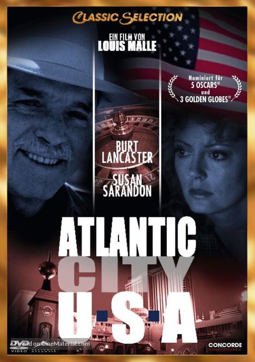 Atlantic City - DVD movie cover