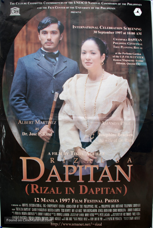 Rizal sa Dapitan - Philippine Movie Poster