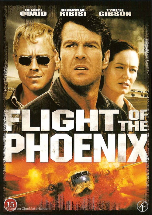 Flight Of The Phoenix - Danish poster