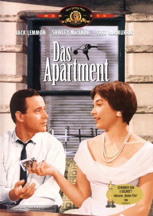 The Apartment - German DVD movie cover