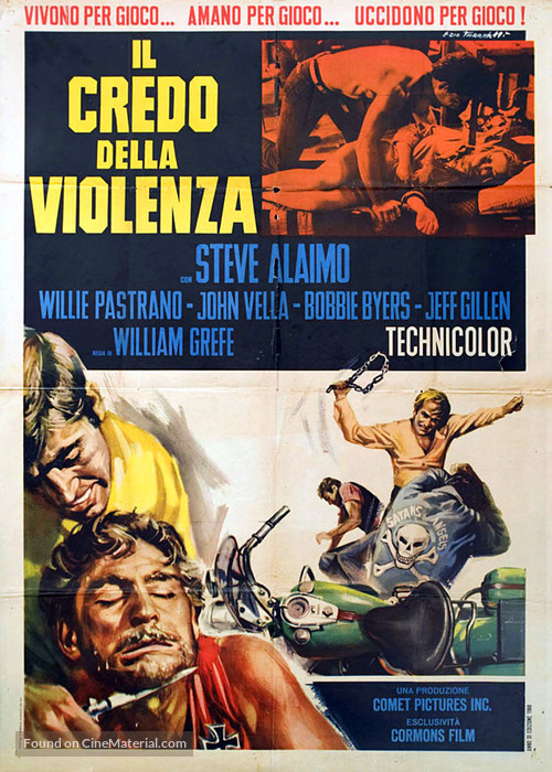 Wild Rebels - Italian Movie Poster