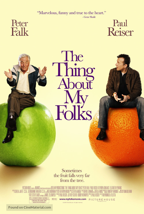The Thing About My Folks - Theatrical movie poster
