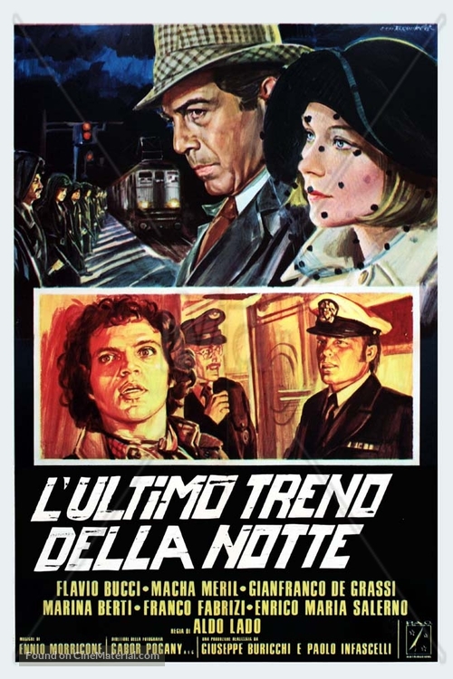 L&#039;ultimo treno della notte - Italian Movie Poster