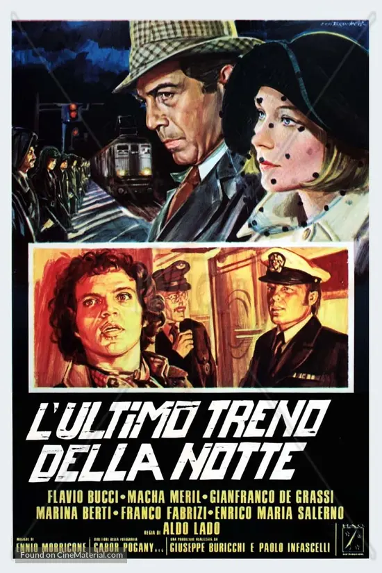 L'ultimo treno della notte (1975) Italian movie poster L'ultimo treno della notte (1975) Italian movie poster