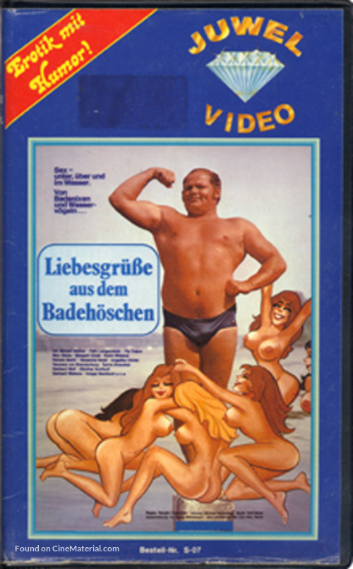 Bademeister-Report - German VHS movie cover