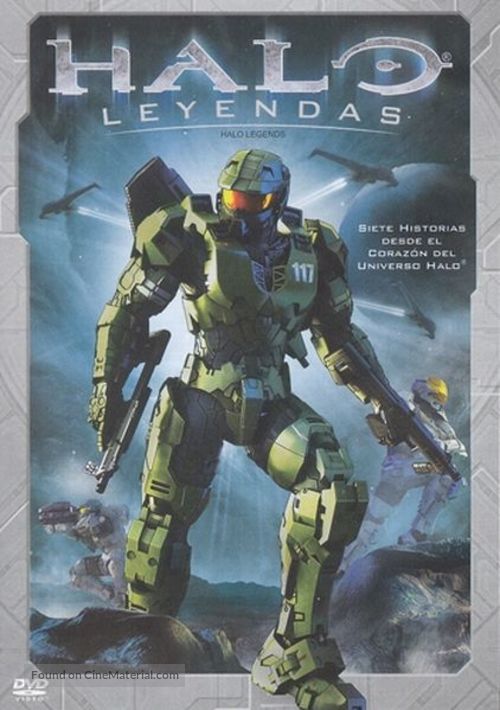 Halo Legends - Mexican DVD movie cover