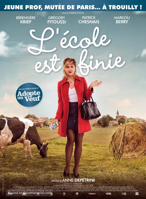 L &eacute;cole est finie - French Movie Poster