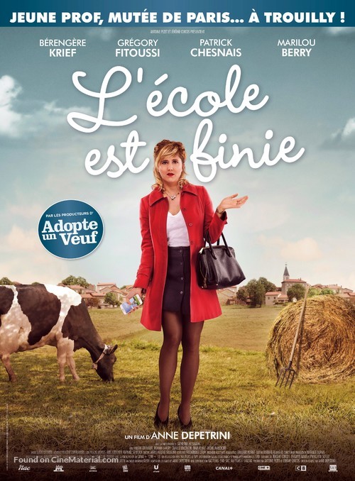 L &eacute;cole est finie - French Movie Poster