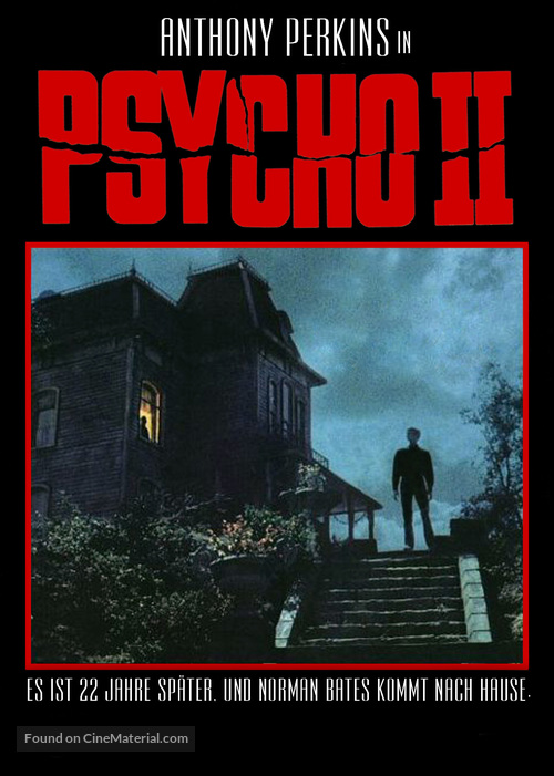 Psycho II - German DVD movie cover