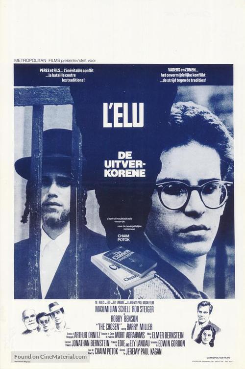 The Chosen - Belgian Movie Poster