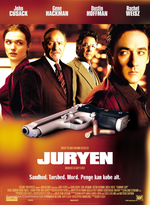 Runaway Jury - Danish Movie Poster