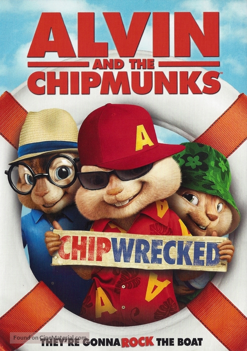 Alvin and the Chipmunks: Chipwrecked - DVD movie cover