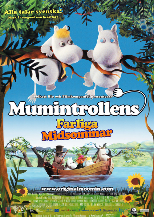 Muumi ja vaarallinen juhannus - Swedish Movie Poster