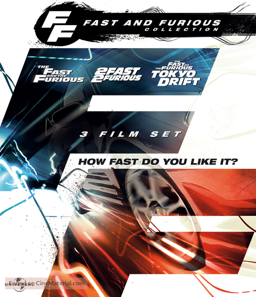 The Fast and the Furious: Tokyo Drift - Blu-Ray movie cover