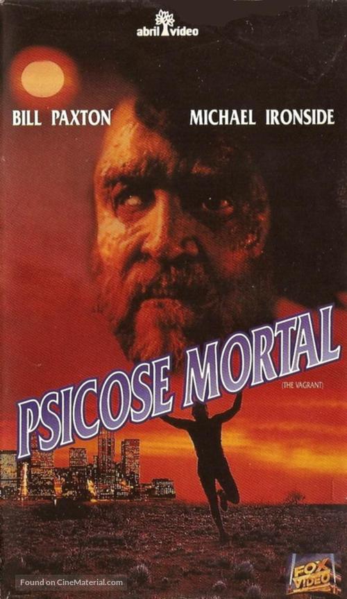 The Vagrant - Brazilian VHS movie cover