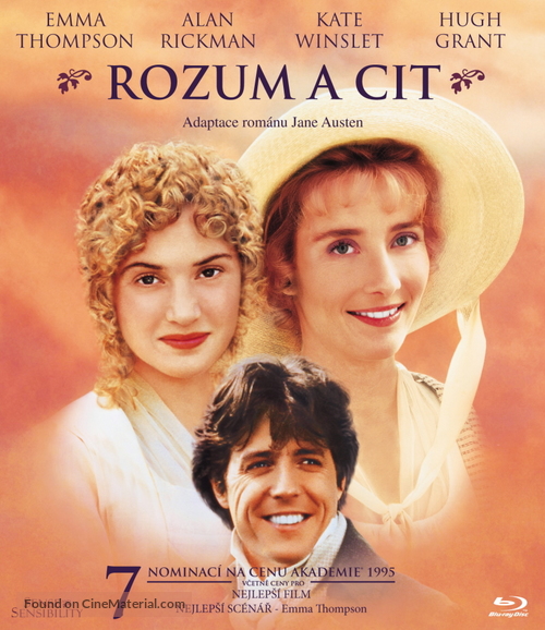 Sense and Sensibility - Czech Blu-Ray movie cover