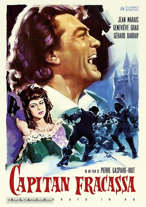 Le capitaine Fracasse - Italian DVD movie cover