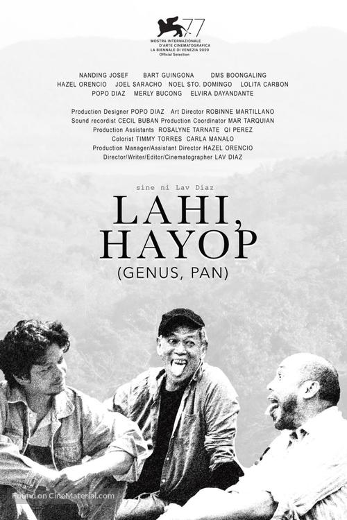 Lahi, Hayop - Philippine Movie Poster