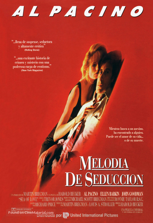Sea of Love - Spanish Movie Poster