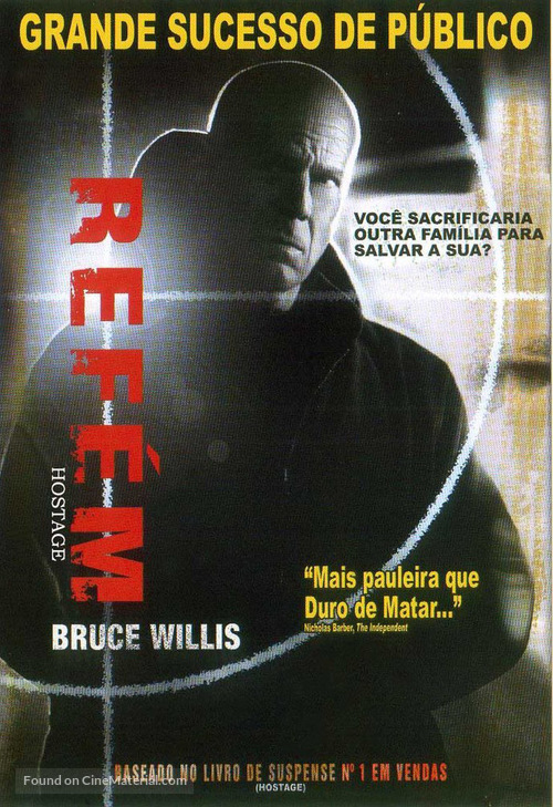 Hostage - Brazilian DVD movie cover