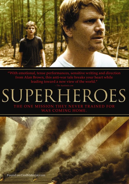 Superheroes - DVD movie cover