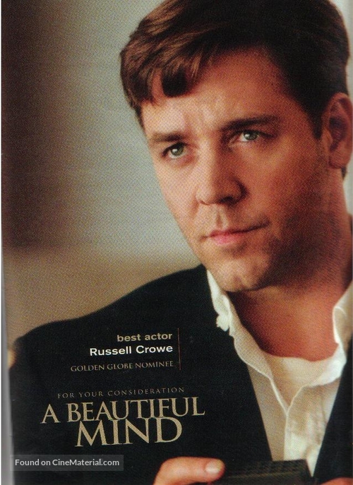 A Beautiful Mind - For your consideration movie poster