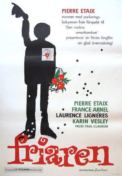Le soupirant - Swedish Movie Poster