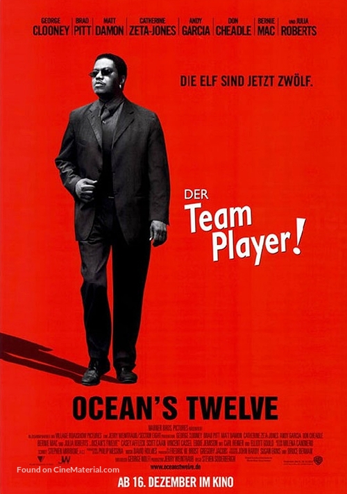Ocean&#039;s Twelve - German Movie Poster