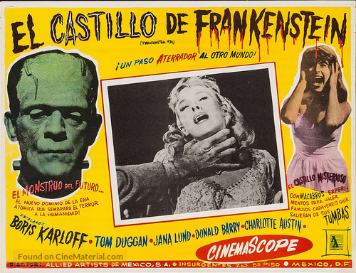 Frankenstein - 1970 - Mexican poster