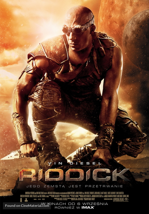 Riddick - Polish Movie Poster