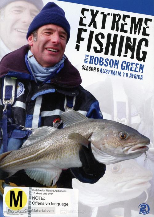 &quot;Extreme Fishing with Robson Green&quot; - New Zealand DVD movie cover
