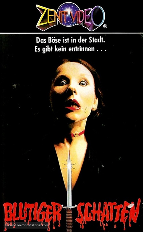 Solamente nero - German VHS movie cover